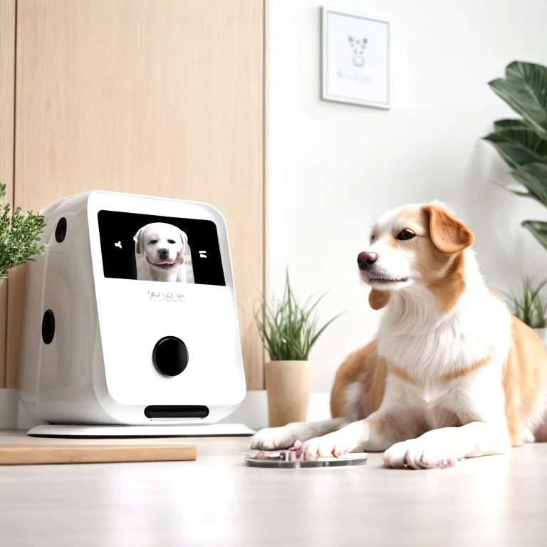 Smart pet feeder controlled via app